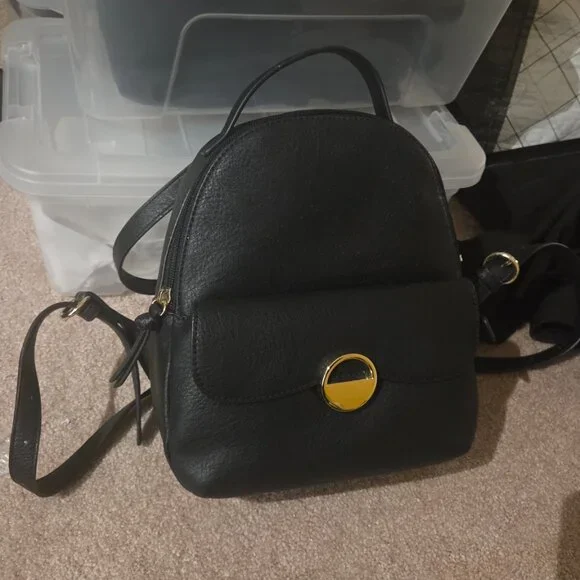 LC Lauren Conrad Mini Leather Backpack - Picture 2 of 2